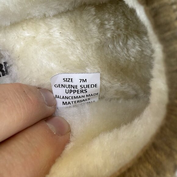 ✅Cushionaire Women’s Sz 7M Keto Slip On Suede Mule Slipper Faux Fur Lining NEW! - Picture 2 of 10